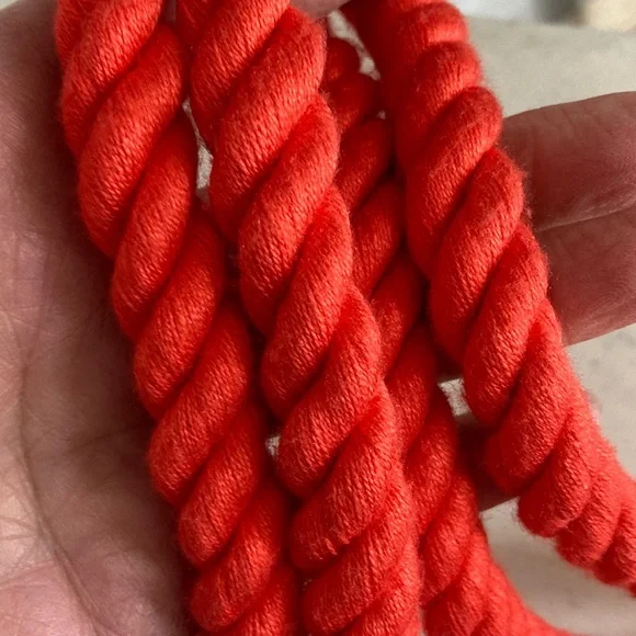 Vera Bradley Navy and White Tote with Orange Accents - Picture 8 of 9